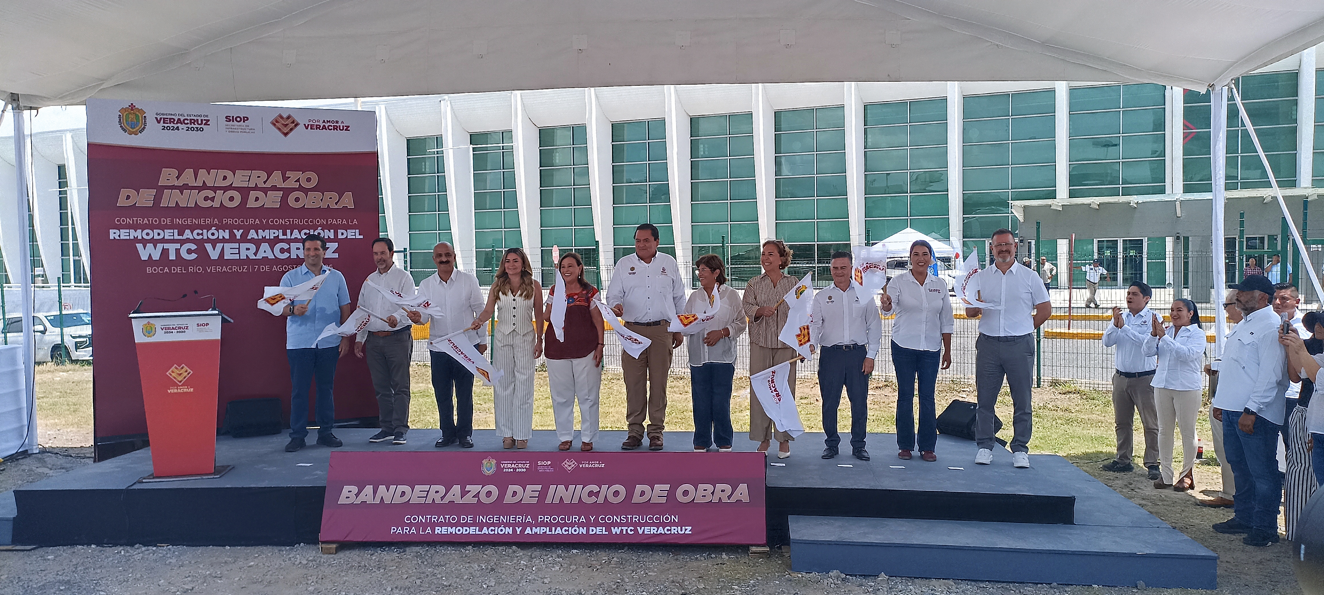Nahle pide a SIOP e ICA iniciar de inmediato remodelación y ampliación del WTC; proyectaban comienzo en octubre