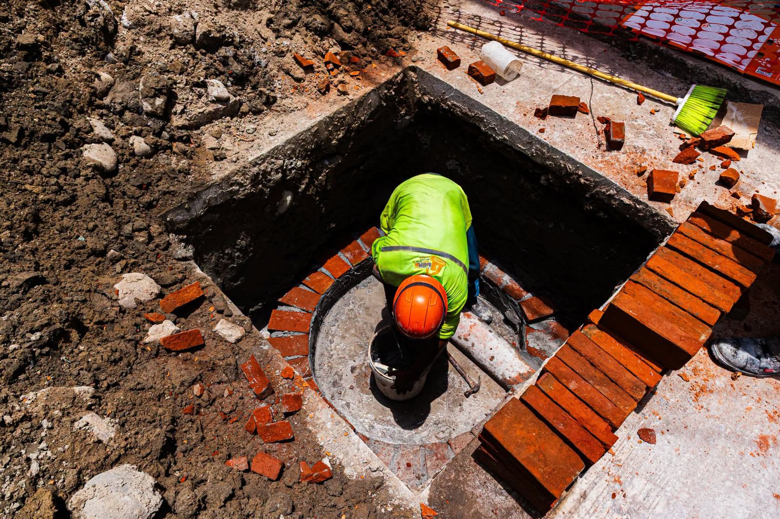 Grupo MAS realiza obra sanitaria en colonia Flores Magón