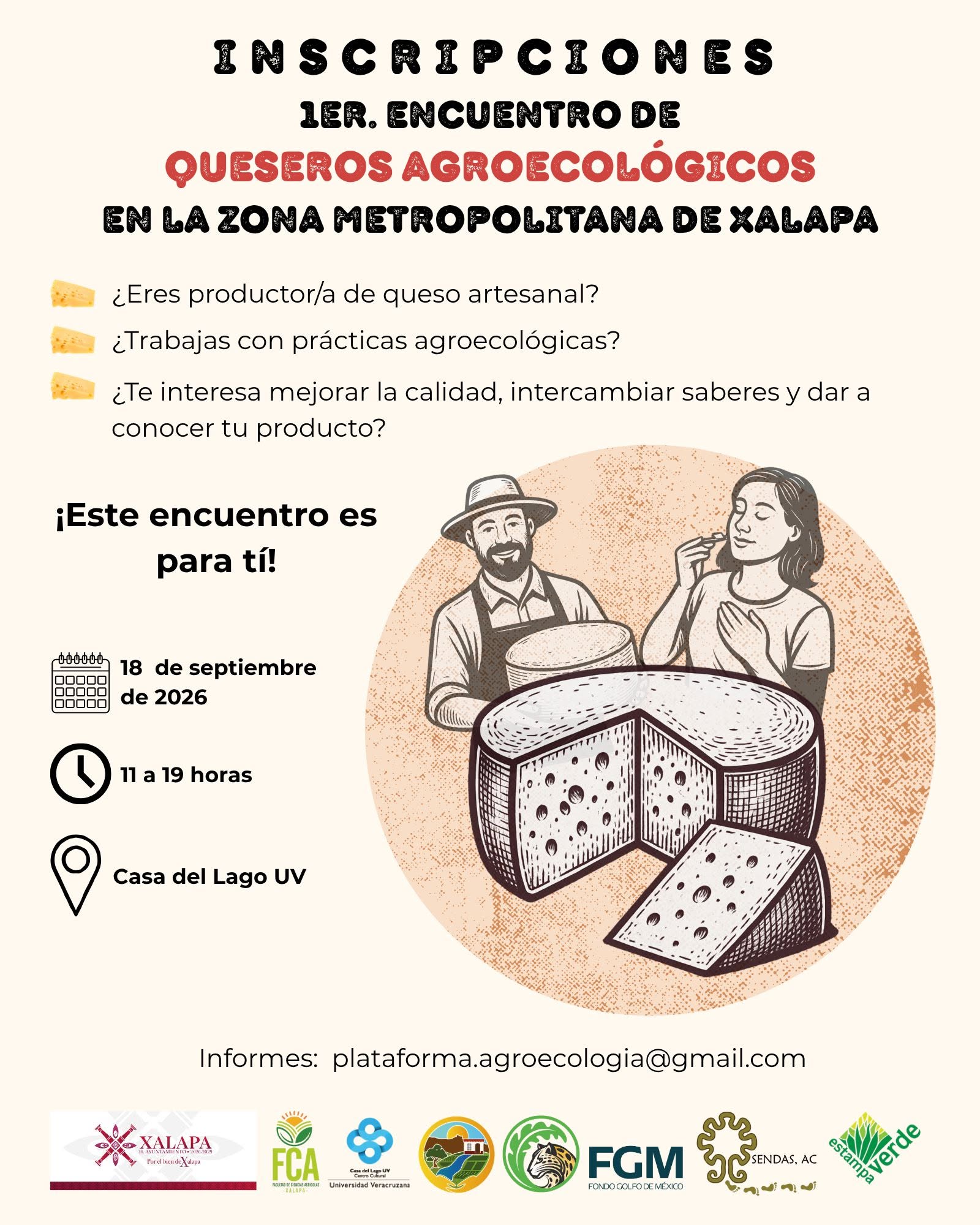 Queseros agroecológicos de Xalapa tendrán primer encuentro en Casa del Lago UV