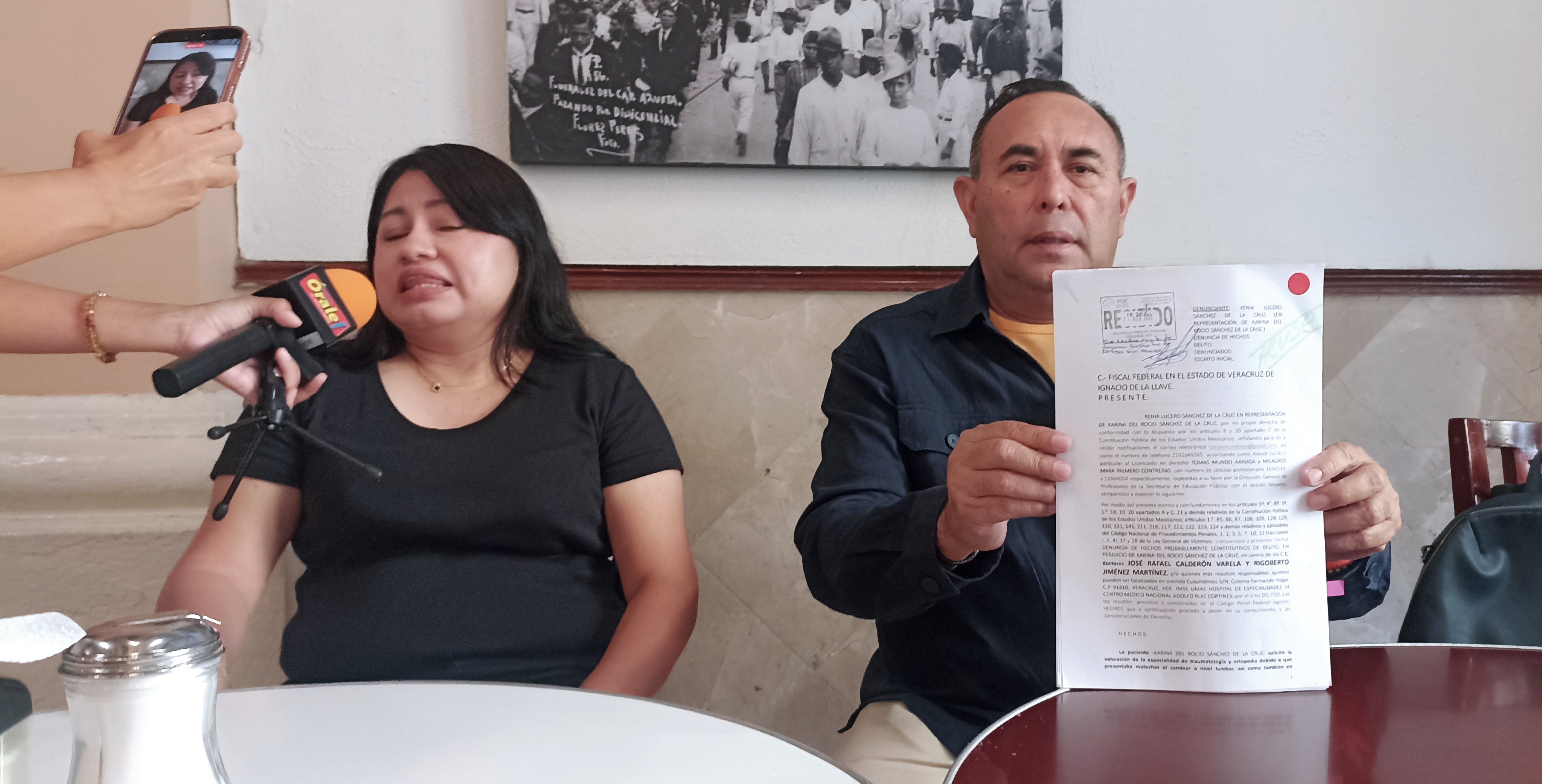Denuncian a dos doctores de la UMAE 14 del IMSS de Veracruz por presunta negligencia médica