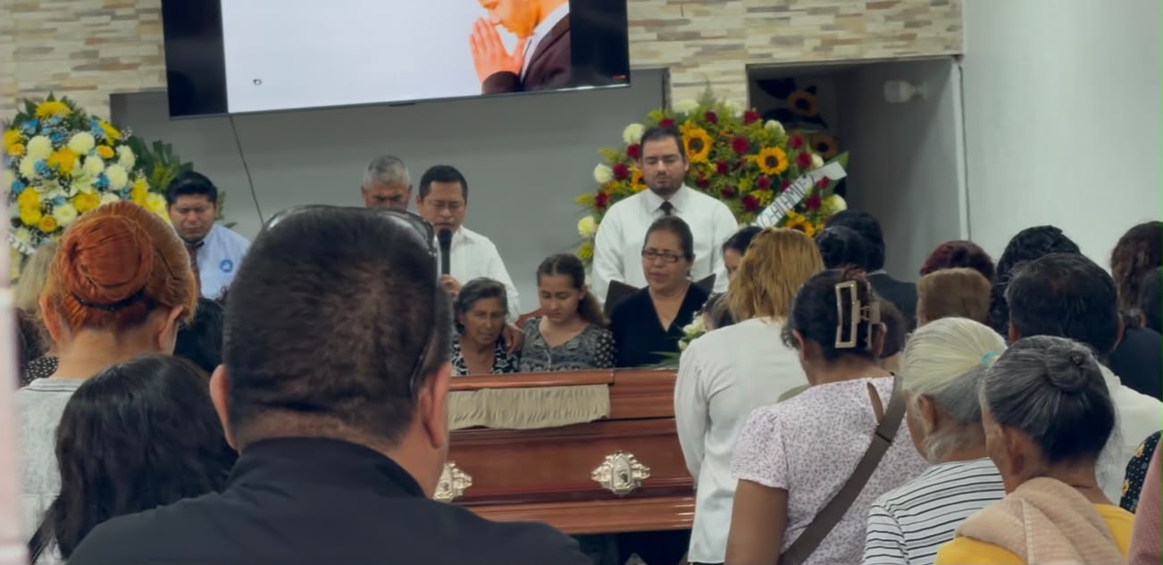 Despiden en Álamo a Pedro Mata tras choque con patrulla estatal