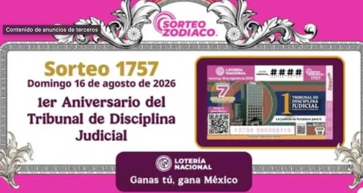 Cae en Veracruz premio de 1.1 mdp del Sorteo Zodiaco
