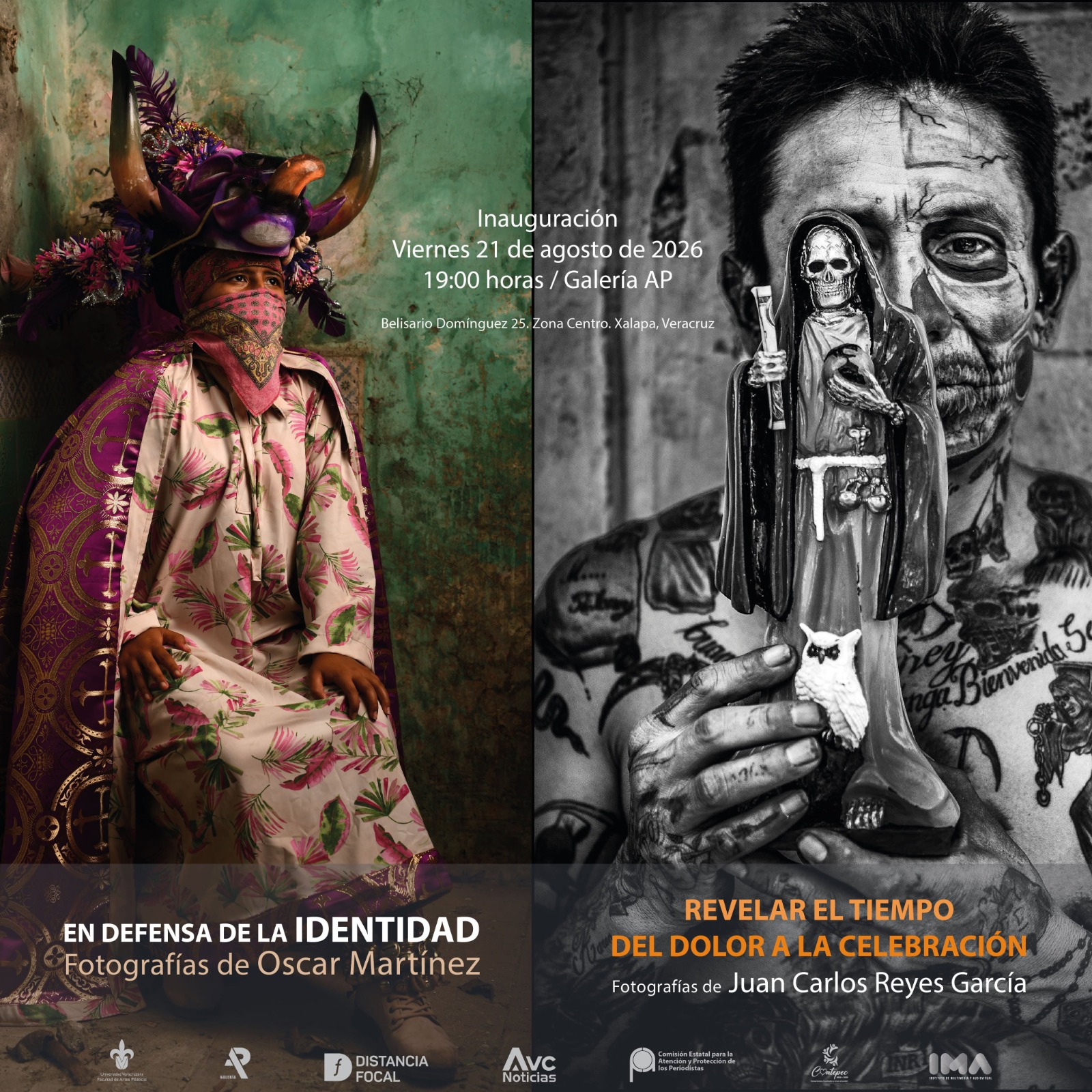 Inauguran en Xalapa dos exposiciones fotográficas sobre identidad y memoria este 21 de agosto