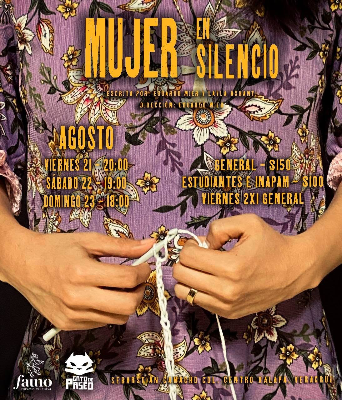 Mujer en Silencio: monólogo aborda la soledad extrema en Xalapa