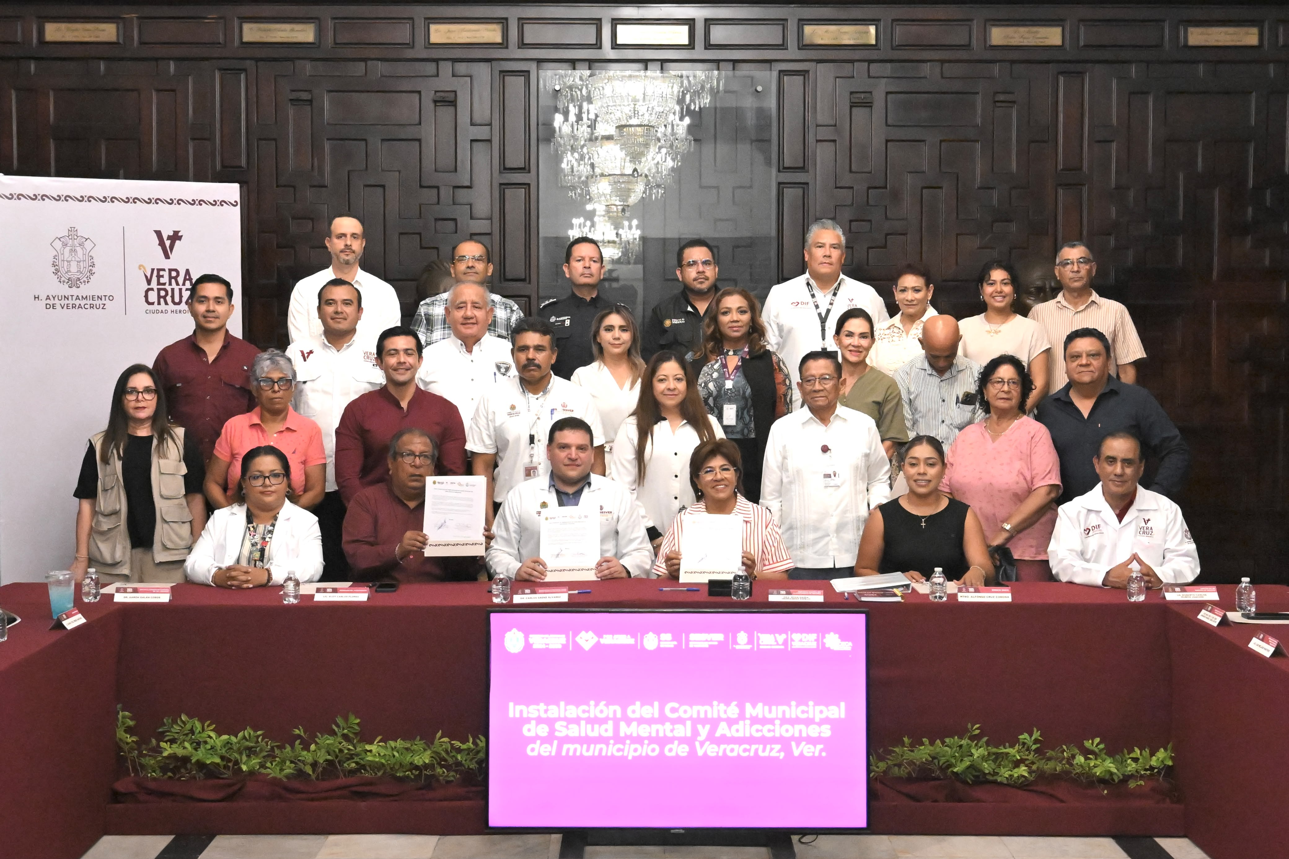 Instalan el Comité Municipal de Salud Mental y Adicciones en Veracruz