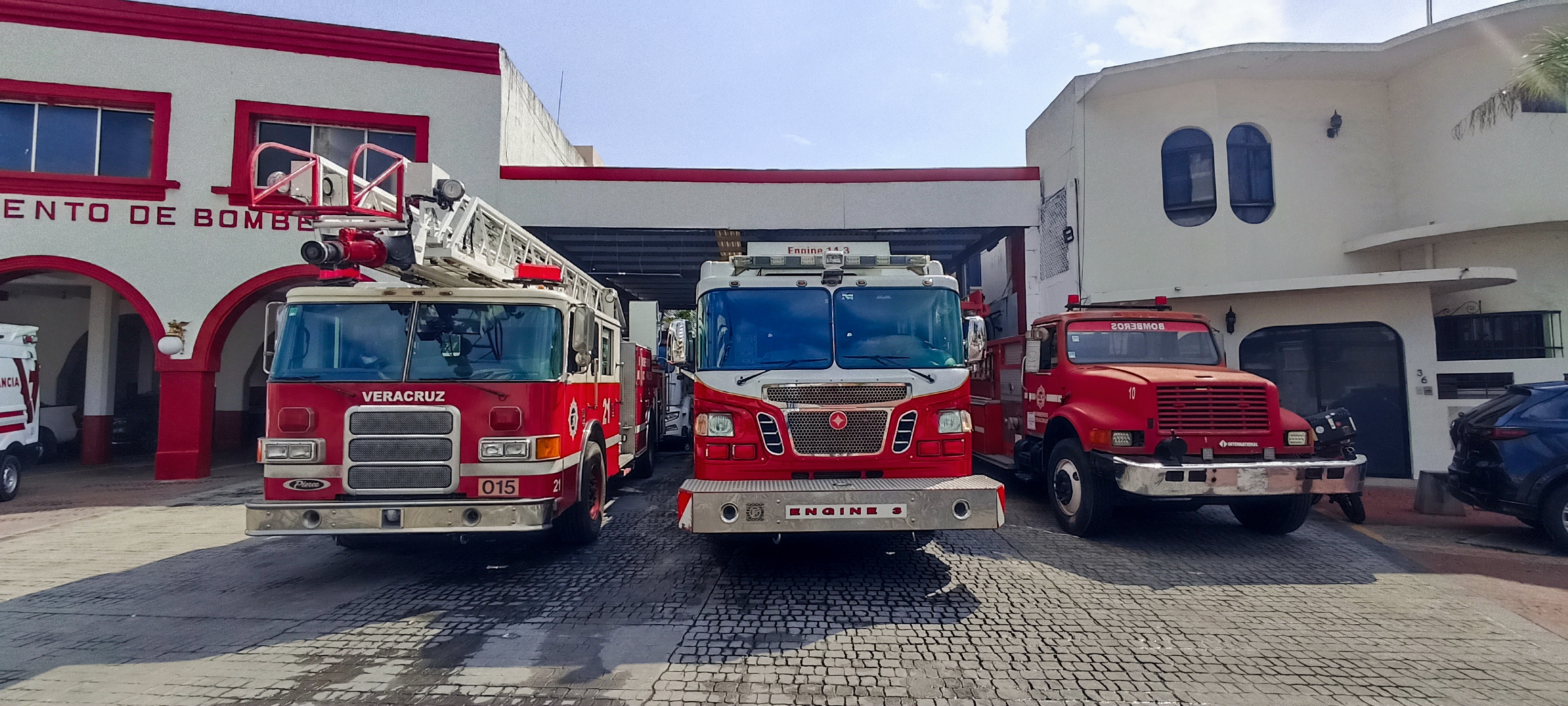 Desfilarán bomberos porteños y Conurbados desde Boca del Río al Centro Histórico de Veracruz este sábado