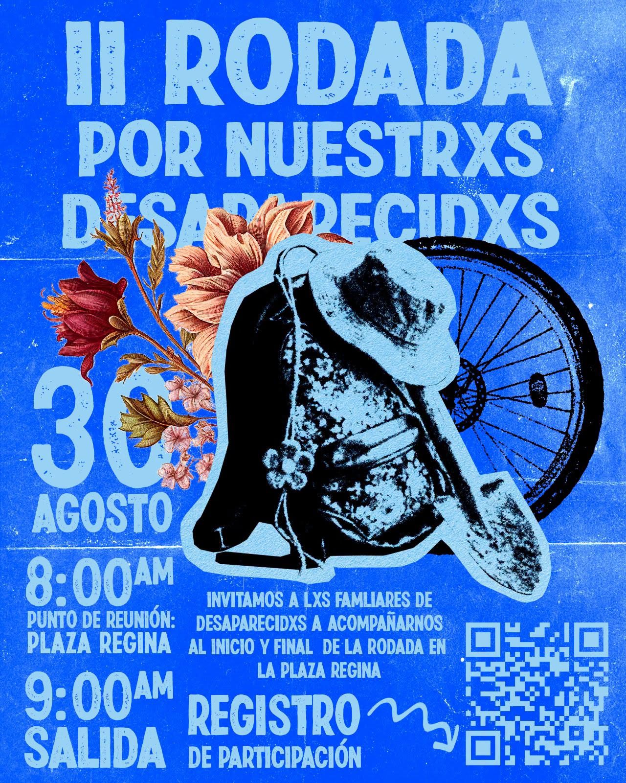 Invitan a Rodada Blanca en Xalapa por personas desaparecidas