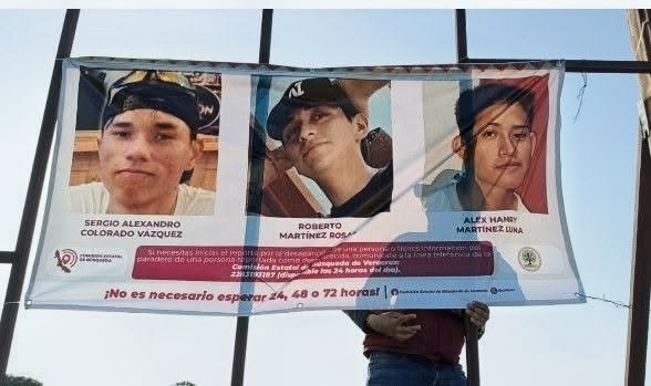 Continúa búsqueda en Cardel de tres jóvenes desaparecidos en 2024