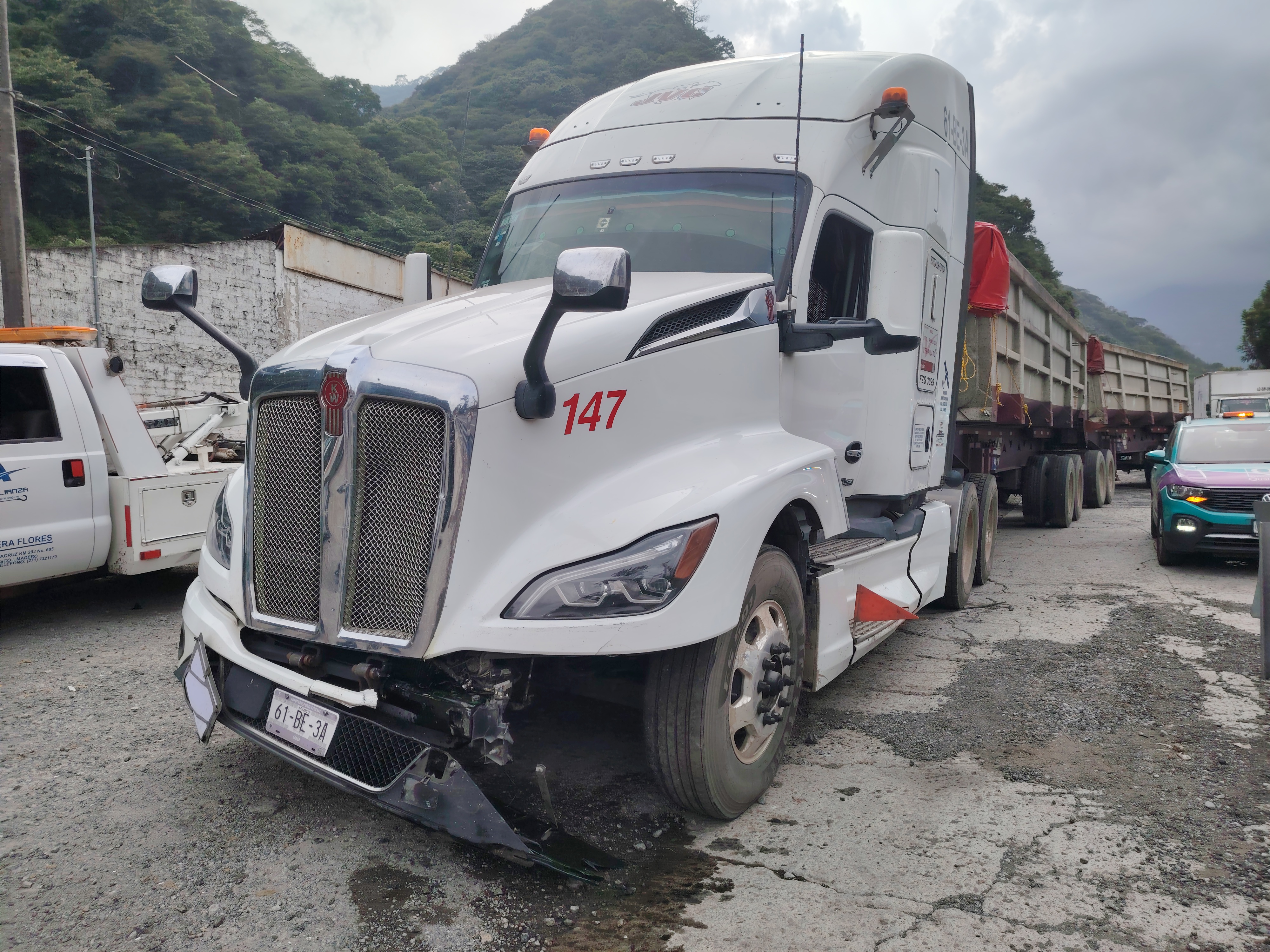 Accidente en autopista Puebla-Orizaba deja un lesionado