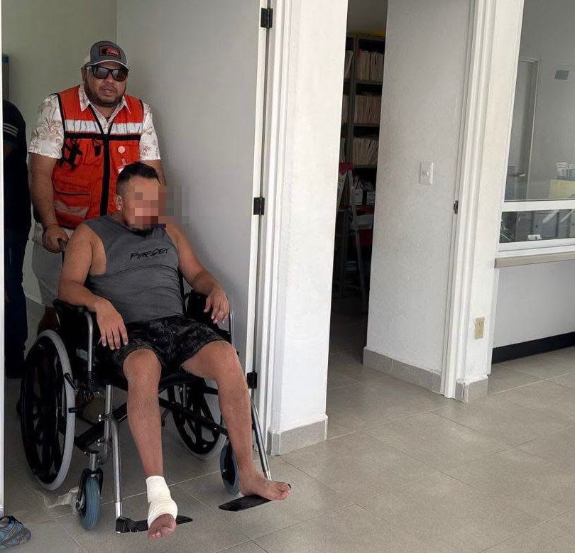 Turista de CDMX sufre picadura de mantarraya en Cazones