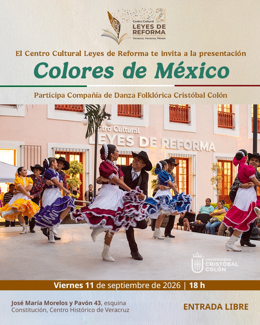 Se presenta en el Centro Cultural Leyes de Reforma la Compañía de Danza Folklórica Cristóbal Colón
