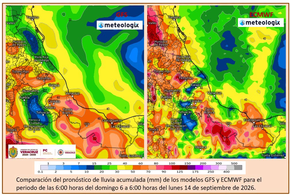 Persistirá calor y lluvias en Veracruz durante esta semana