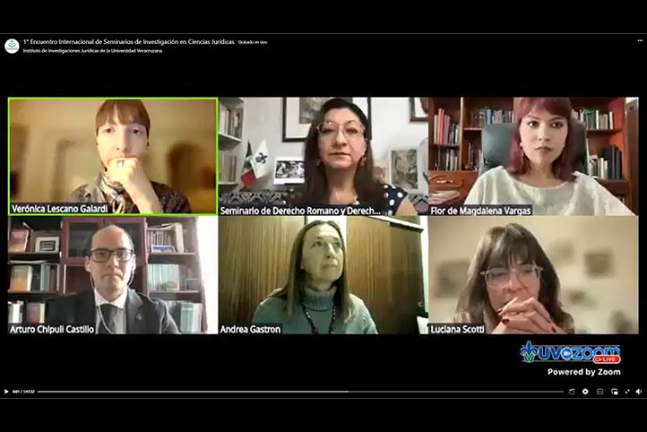 UV congregó a seminarios de investigación en ciencias jurídicas