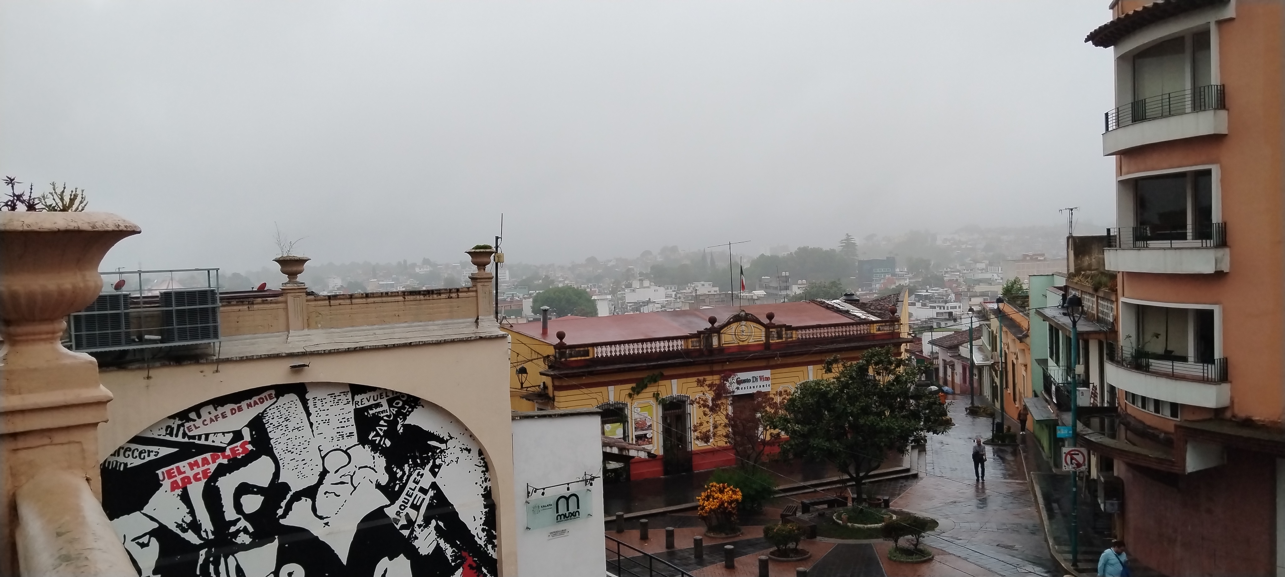 Lluvias y ambiente templado se esperan en Xalapa este lunes