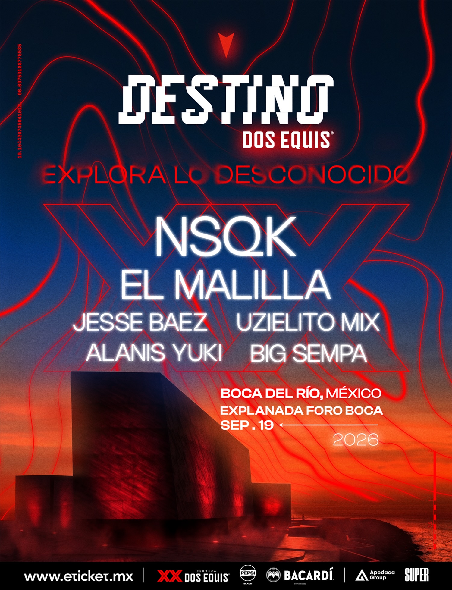 Llegan NSQK, El Malilla, Uzielito Mix y Jesse Baez a Boca del Río