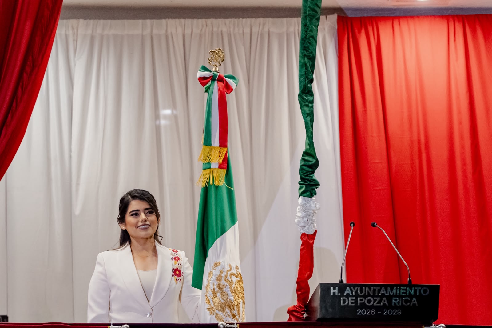 Pueblo y Gobierno de Poza Rica celebran el grito de independencia con alegría y orgullo