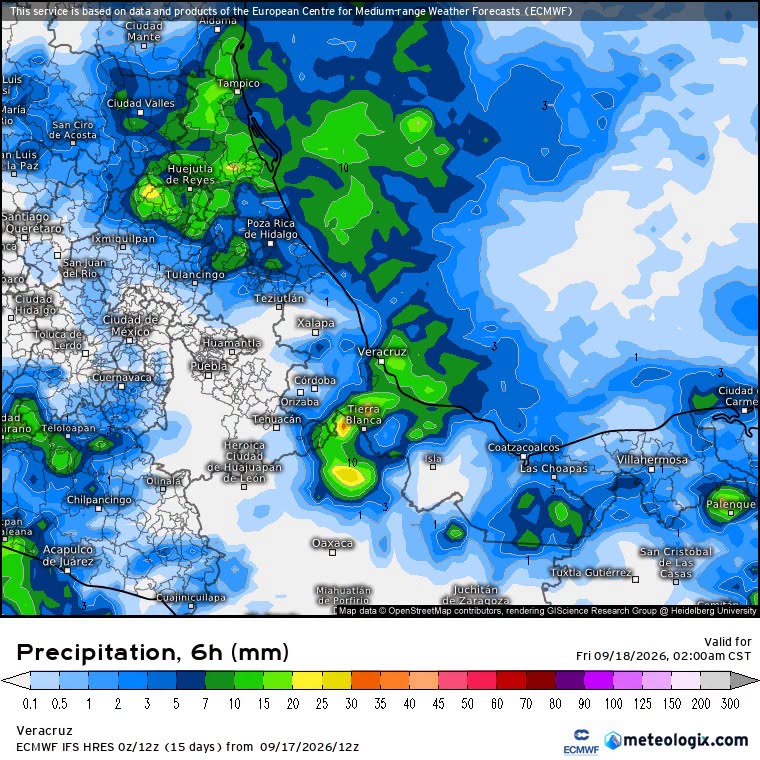 Lluvia en zona norte esta noche de jueves se extenderá a la costa de madrugada