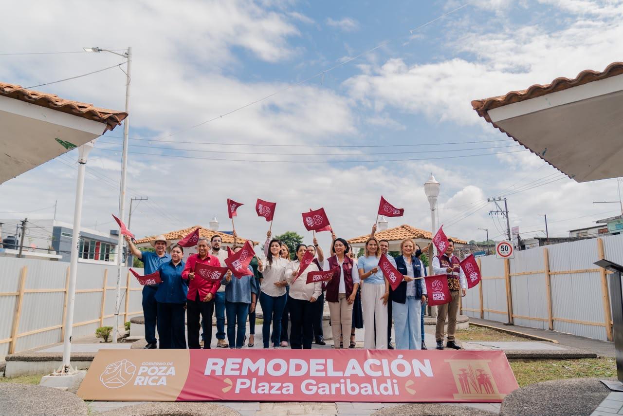 La rehabilitación de Plaza Garibaldi trae de vuelta un espacio representativo para Poza Rica