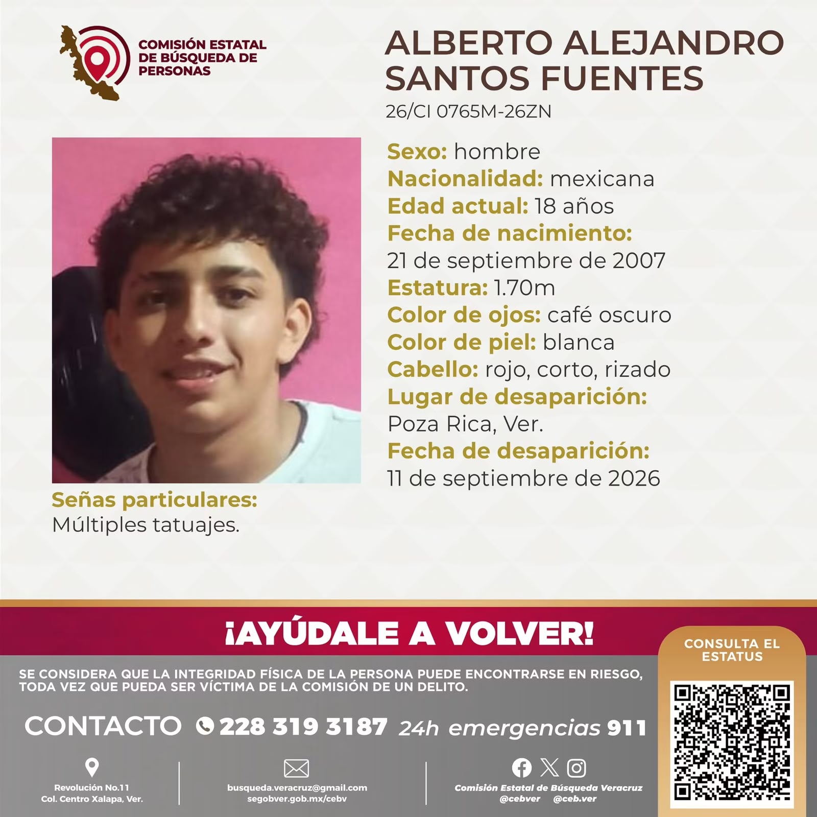Desaparecen tres hombres el mismo día en Poza Rica