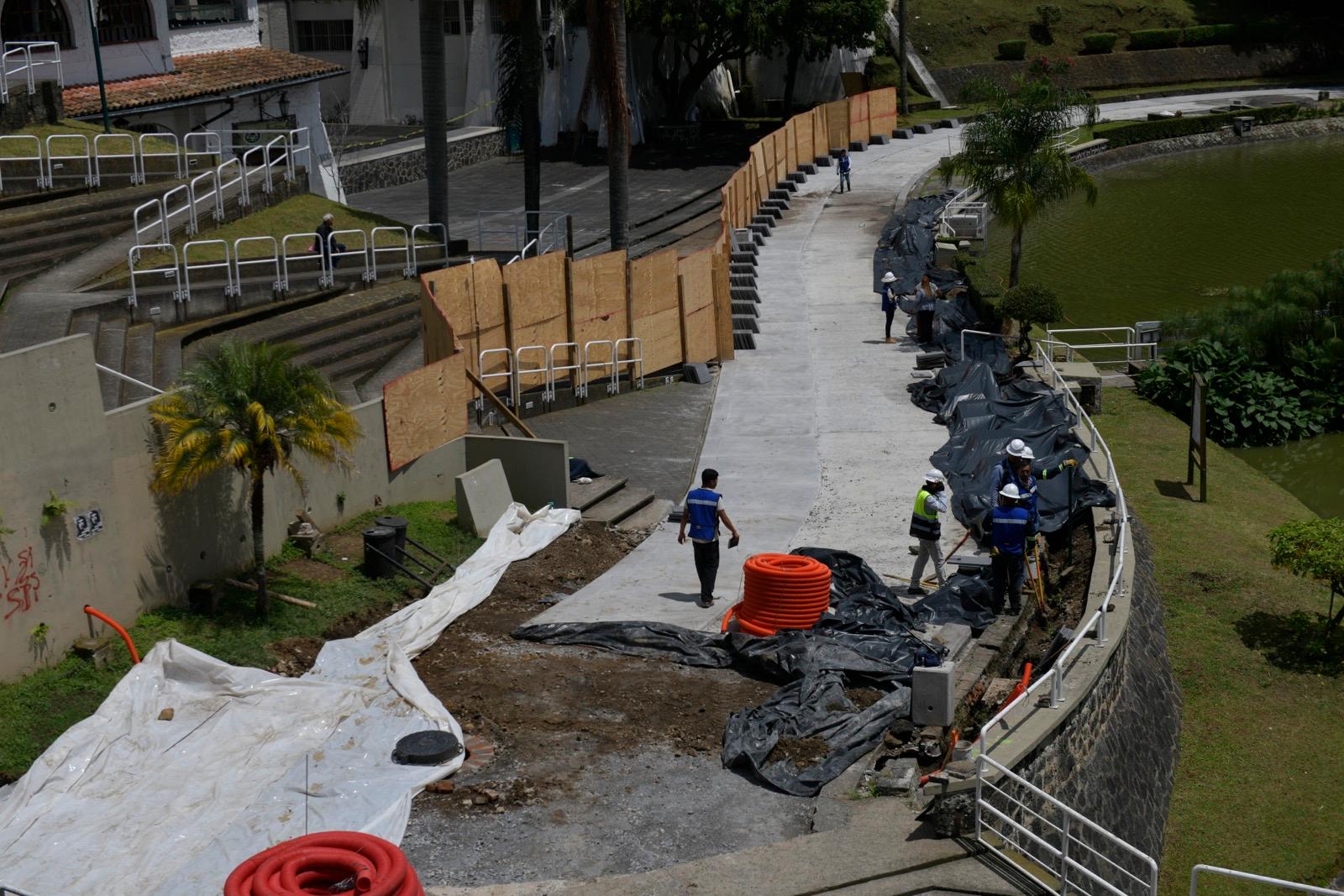 Xalapa prevé concluir obras en Deportivo Colón y Los Lagos este año