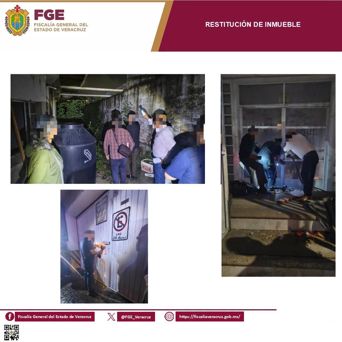 Restituyen inmueble en Xalapa ligado a investigación por cártel inmobiliario