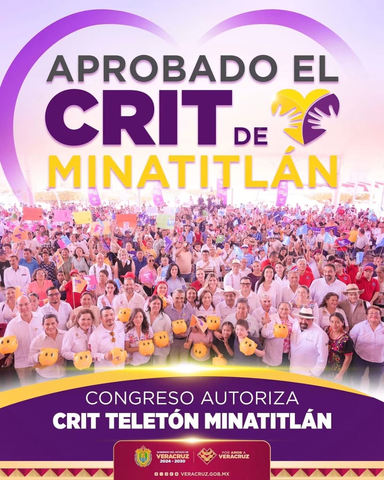 Veracruz dará 200 mdp al CRIT Minatitlán y 36 mdp al año