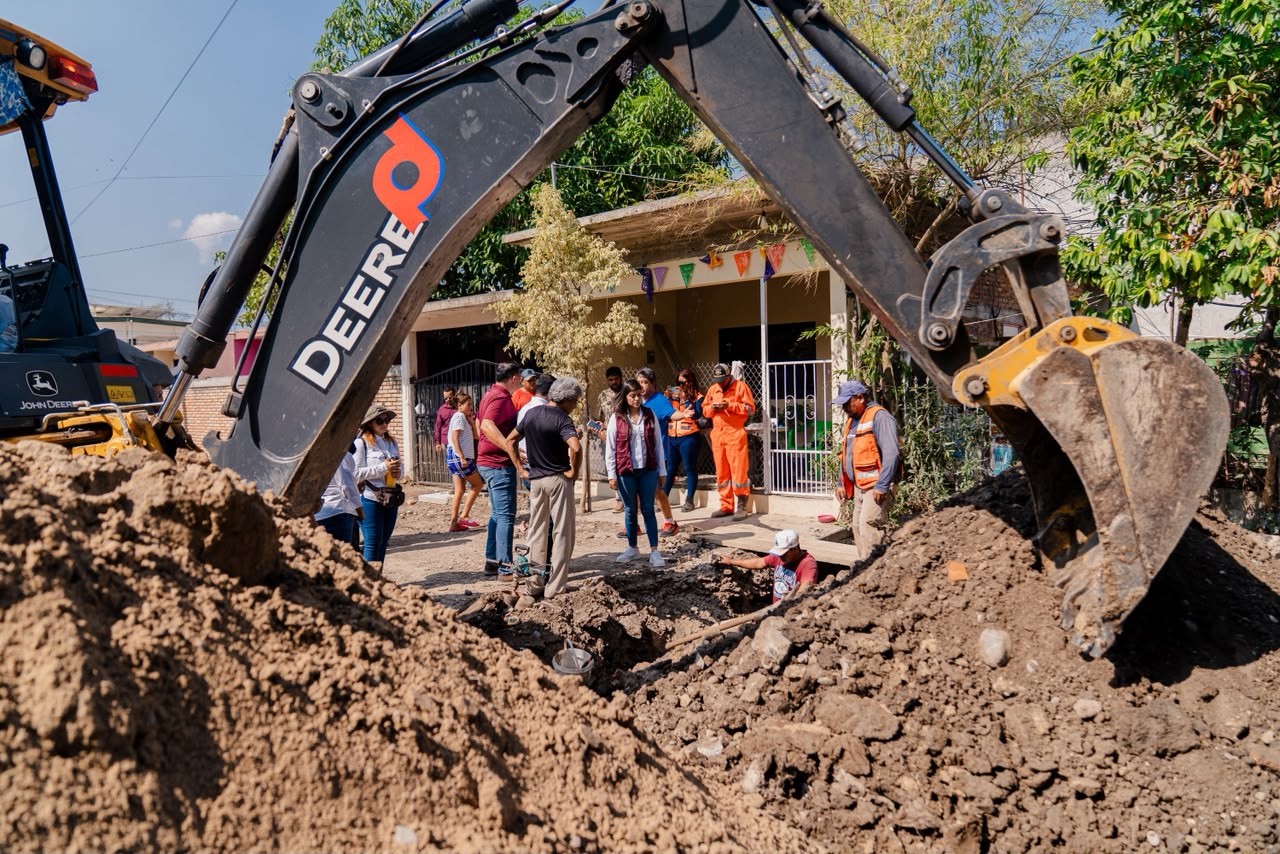 Avanzan trabajos de rehabilitación de drenaje en diversos sectores de Poza Rica