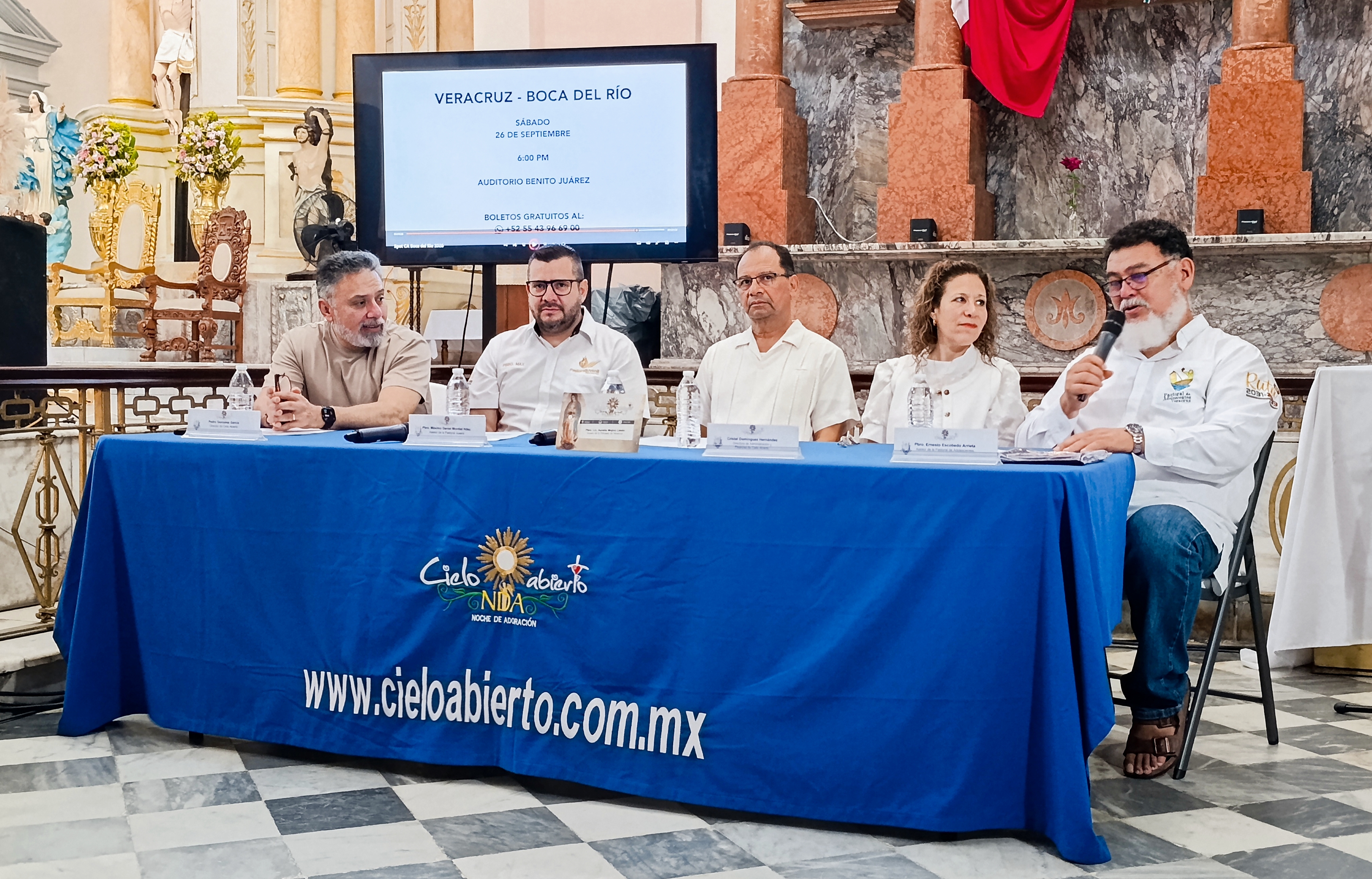 Diócesis de Veracruz anuncia concierto gratuito de adoración eucarística en el auditorio Benito Juárez este sábado