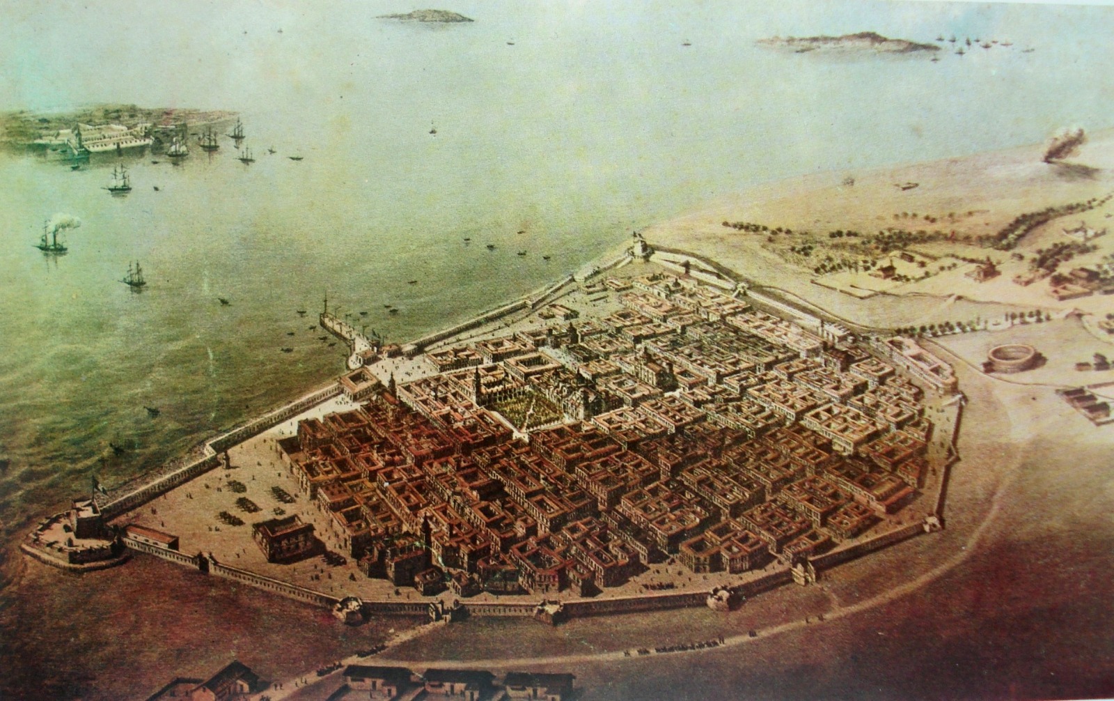 La antigua Muralla de Veracruz, la fortificación que protegió al puerto
